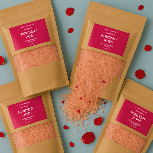 Bath Salt Powdery Rose