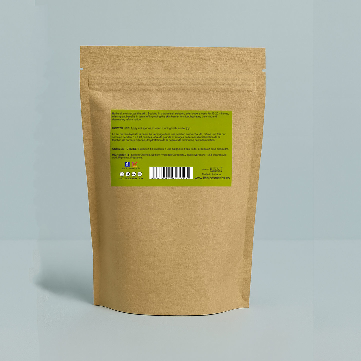 Bath Salt Eucalyptus Mint