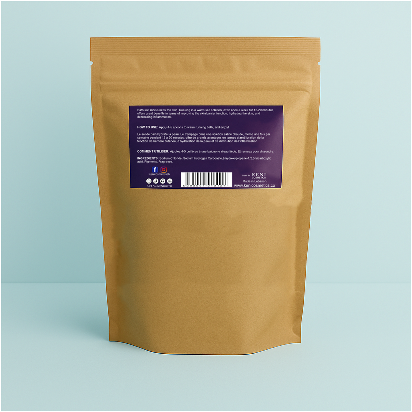 Bath Salt Lavender Chamomile