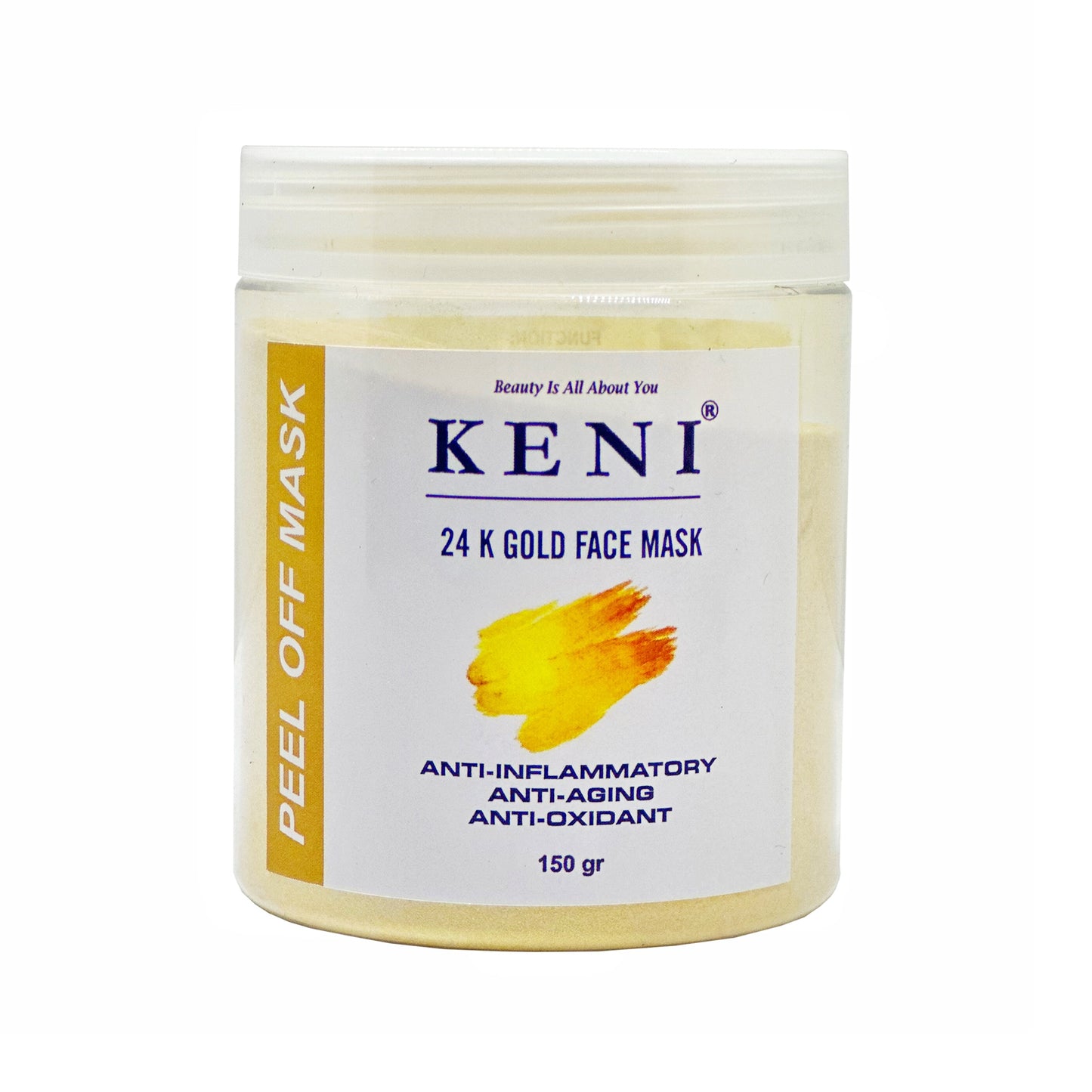 Keni Cosmetics Peel-Off Jelly Mask – soothing jelly mask that peels off to reveal smoother, clearer skin