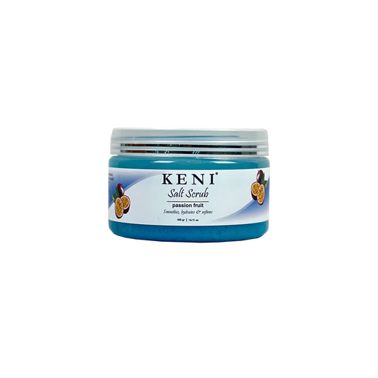 Keni Cosmetics Salt Scrub – exfoliating body scrub with natural salt crystals to remove dead skin and reveal smooth, radiant skin in Lebanon