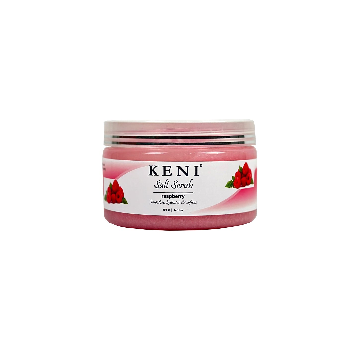 Keni Cosmetics Salt Scrub – exfoliating body scrub with natural salt crystals to remove dead skin and reveal smooth, radiant skin in Lebanon