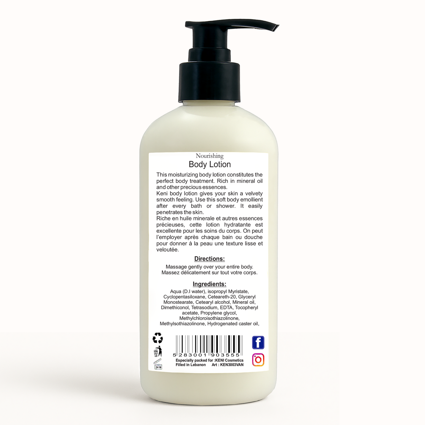 Body Lotion Vanilla