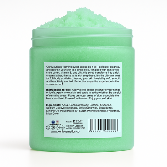 Papaya Foaming Sugar Scrub