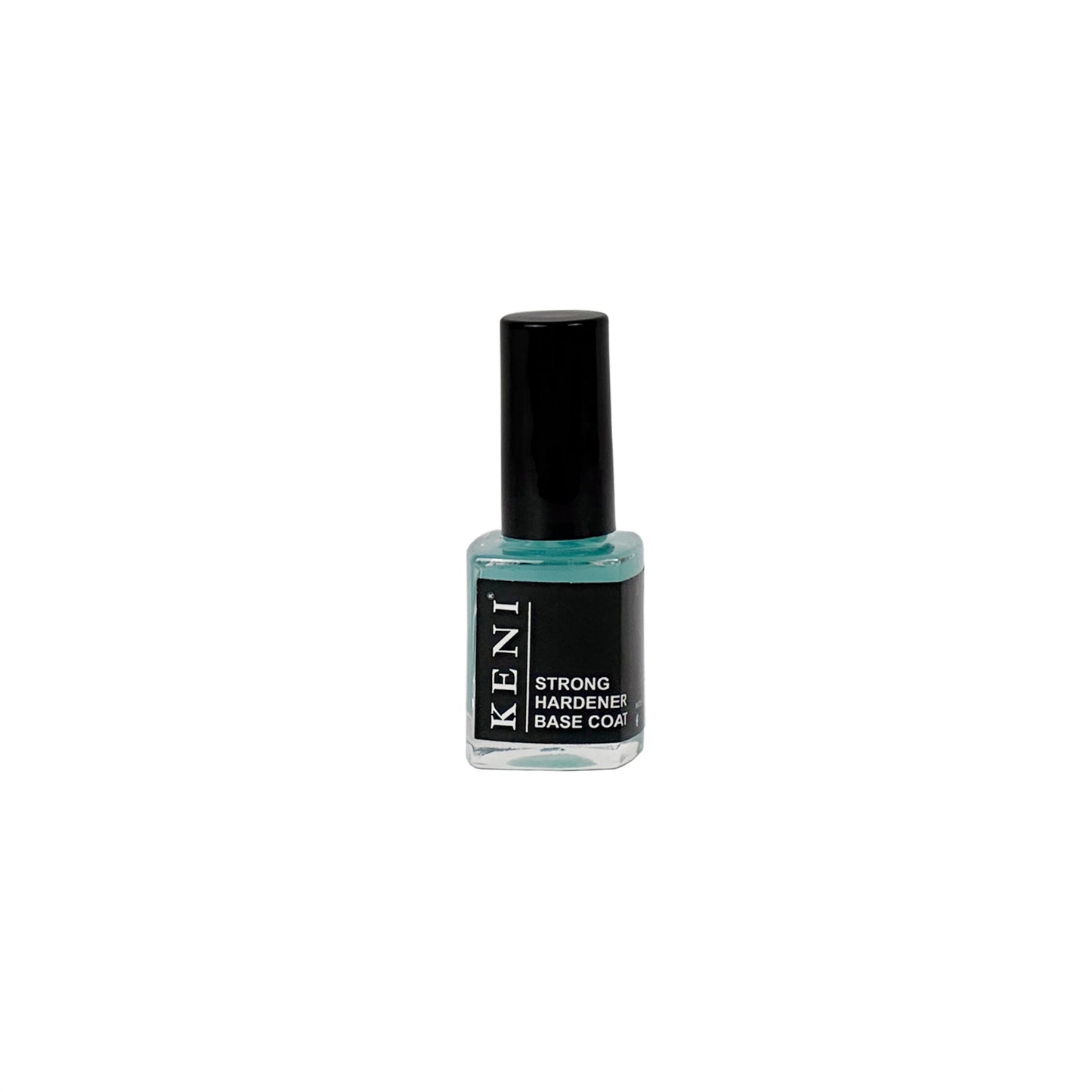 Keni Cosmetics Base Coat Nail Hardener Strong – strengthening base coat formulated to fortify brittle nails and prevent breakage in Lebanon.
