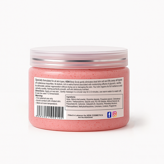 Body Scrub Raspberry