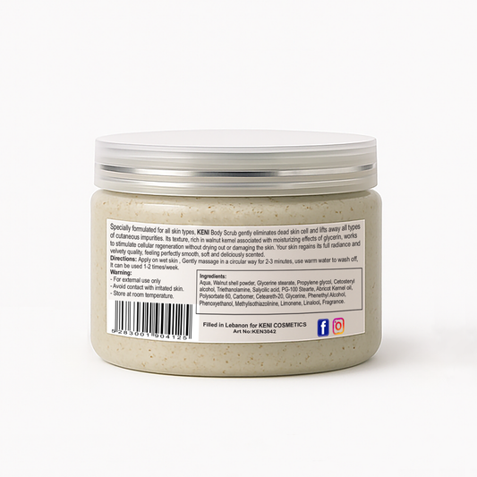 Body Scrub Vanilla