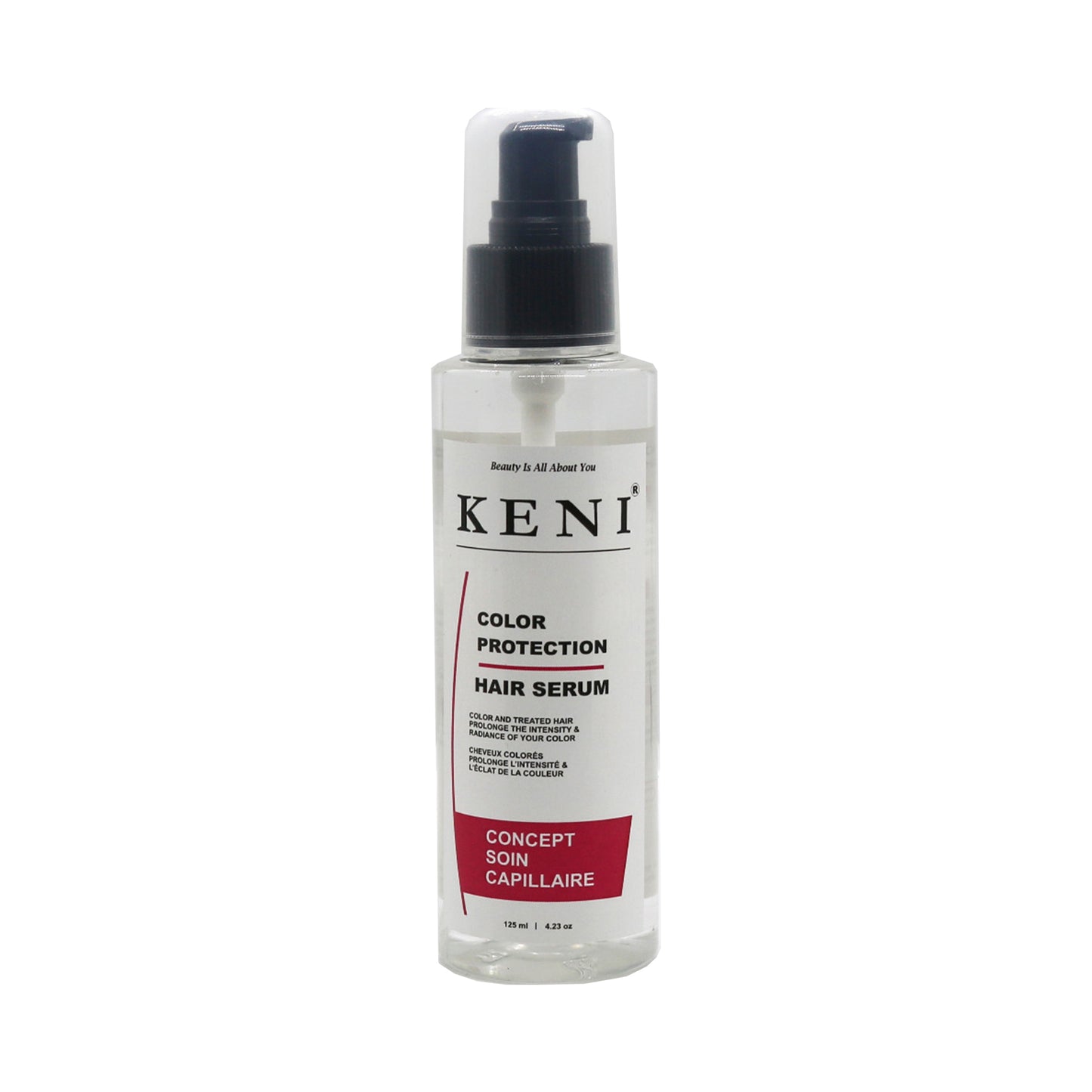 Keni Cosmetics Hair Serum for Color Protection – lightweight serum that preserves hair color, adds shine, and reduces frizz in Lebanon