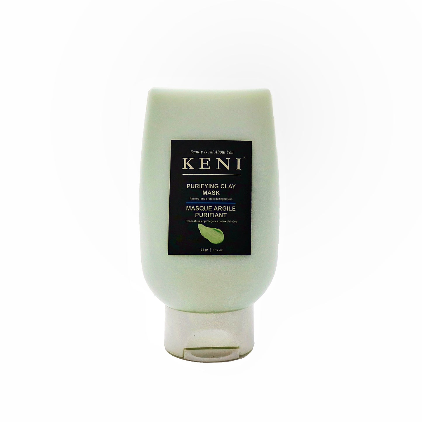 Keni Cosmetics Purifying Clay Mask – detoxifying facial mask that removes impurities and excess oil for clear, glowing skin in Lebanon