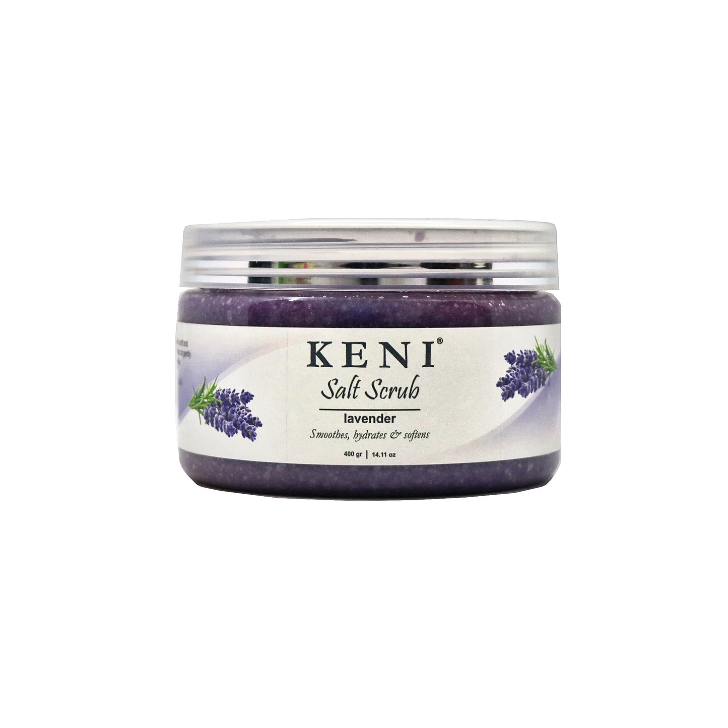 Keni Cosmetics Salt Scrub – exfoliating body scrub with natural salt crystals to remove dead skin and reveal smooth, radiant skin in Lebanon
