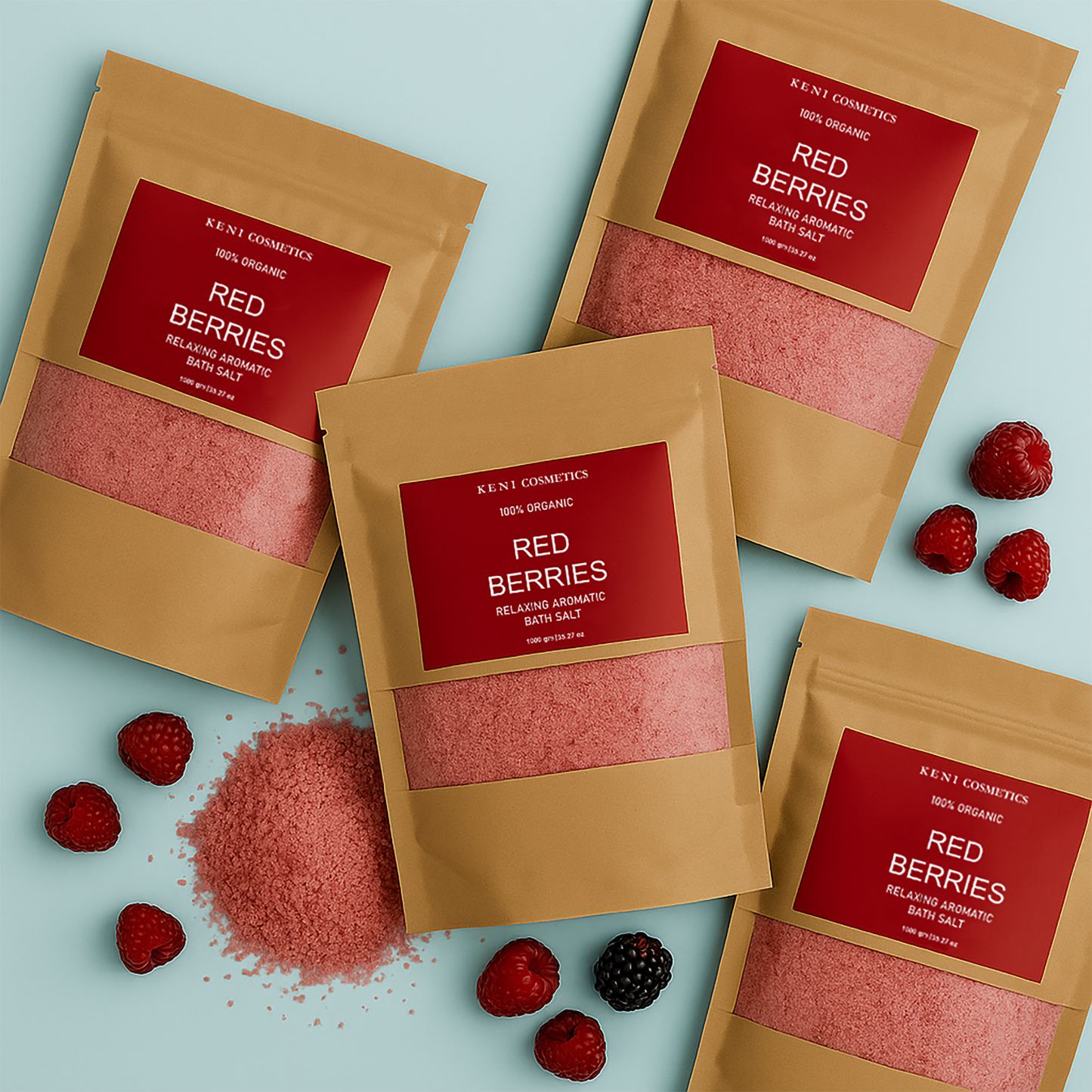 Bath Salt Red Berries