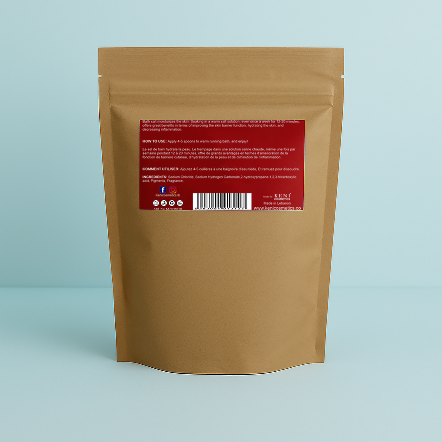 Bath Salt Red Berries