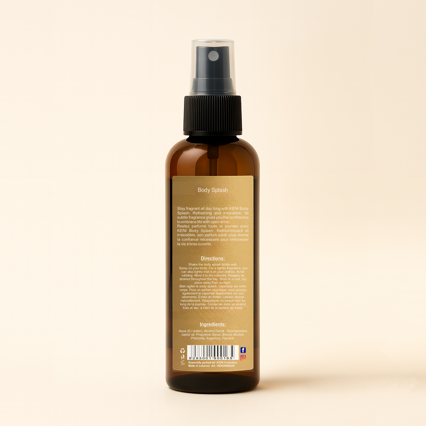 Oud Body Splash