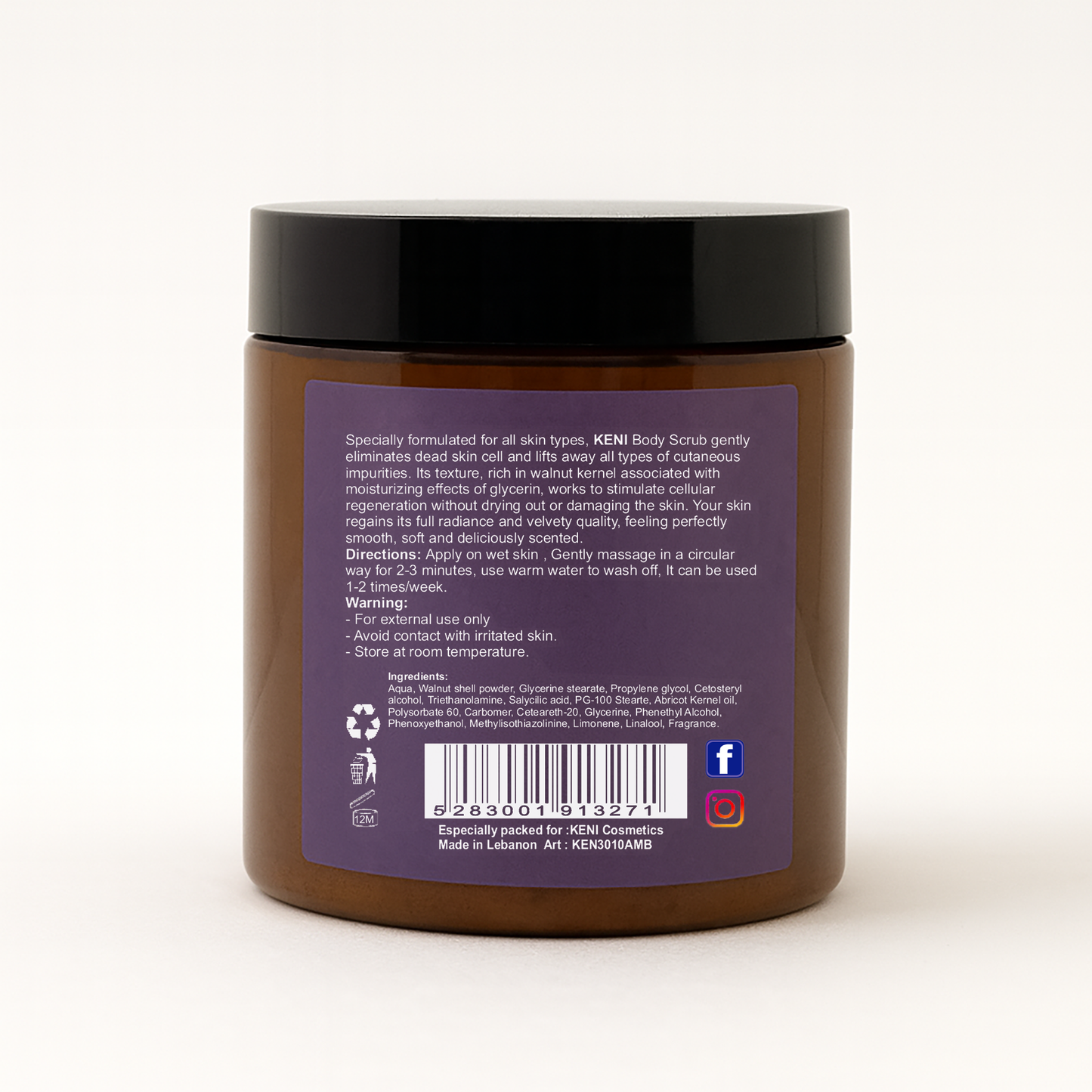 Body Scrub Amber