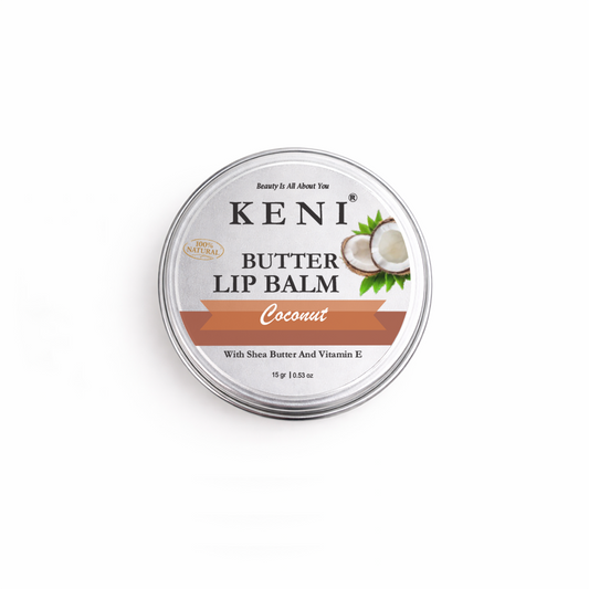 Keni Cosmetics Coconut Lip Balm – moisturizing lip care with a tropical coconut scent to soften and protect lips in Lebanon