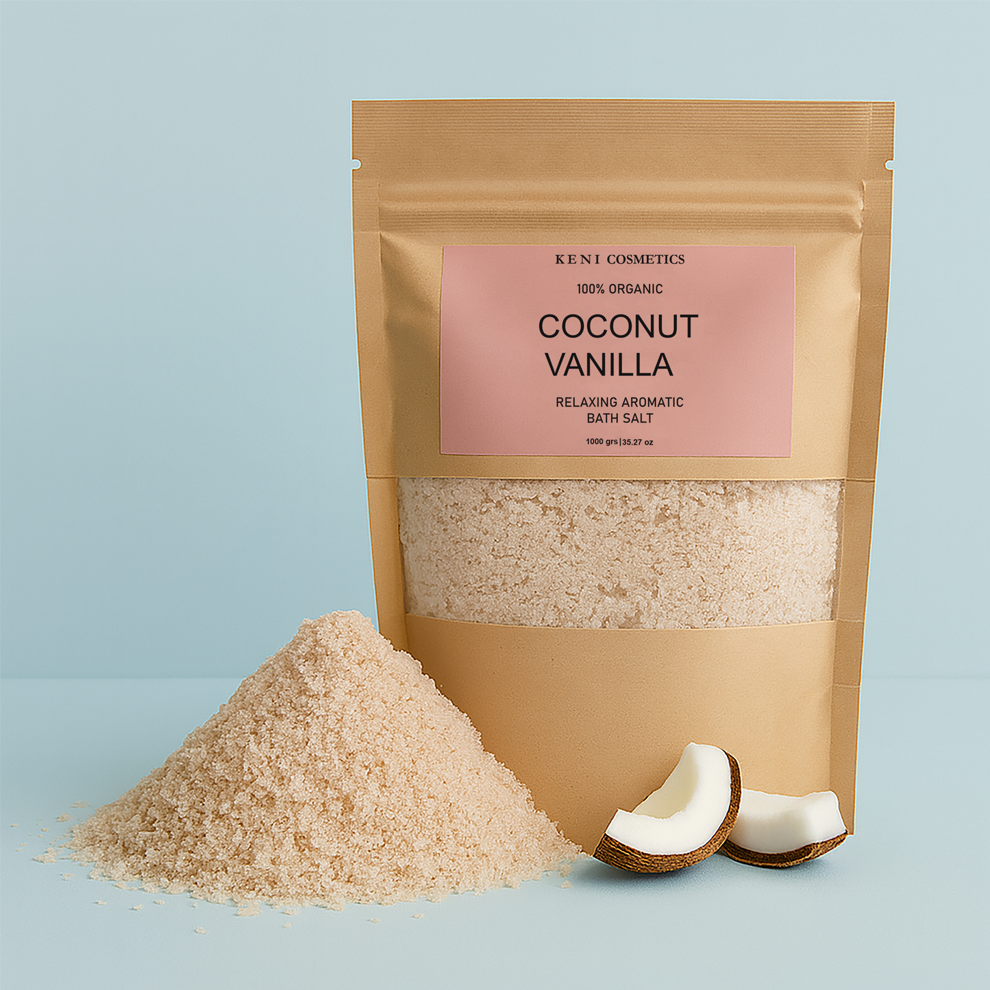 Bath Salt Coconut-Vanilla