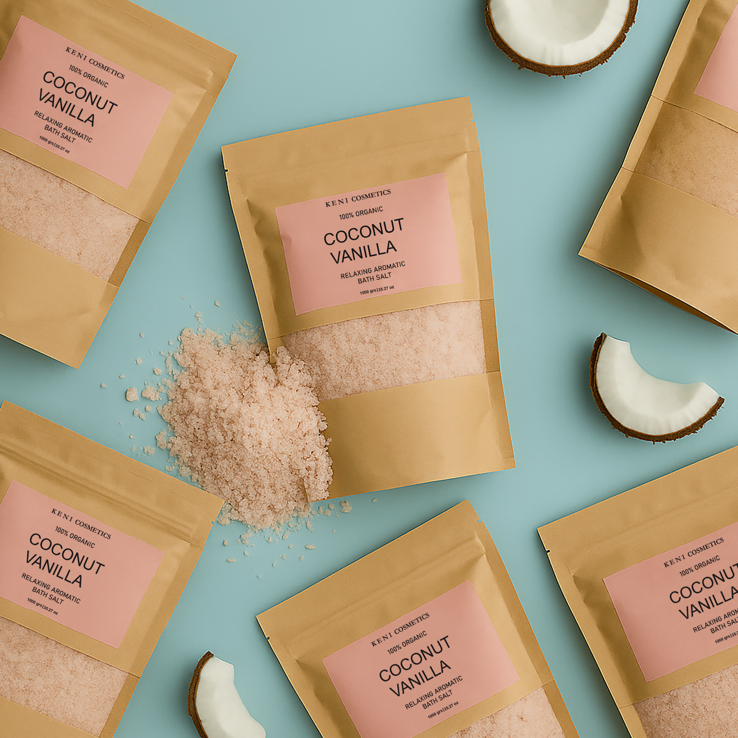 Bath Salt Coconut-Vanilla