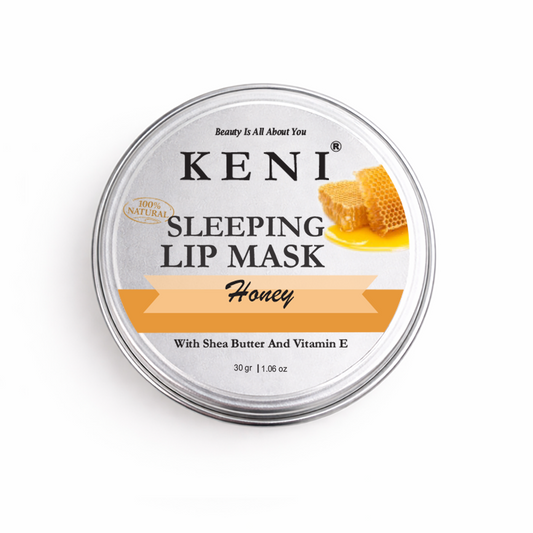 Keni Honey Sleeping Lip Mask container on a white background
