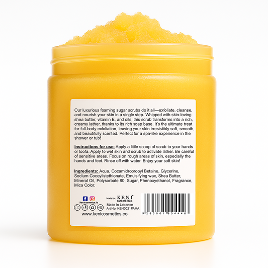 Passion Mango Foaming Sugar Scrub