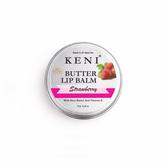 Keni Cosmetics Strawberry Lip Balm – hydrating lip balm with sweet strawberry fragrance to keep lips soft and nourished in Lebanon