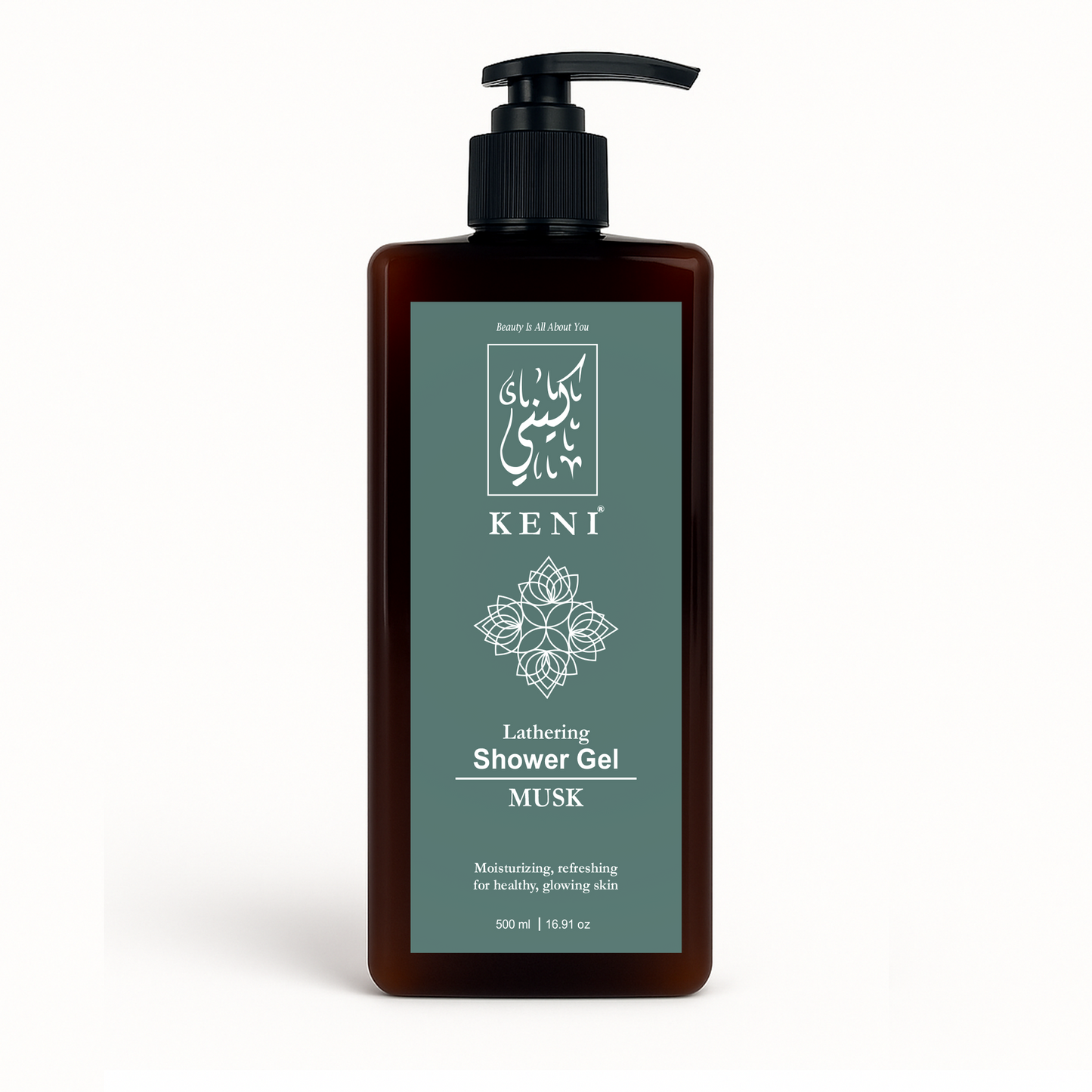 Musk Shower Gel by KENI Cosmetics – soothing body wash with warm musk fragrance