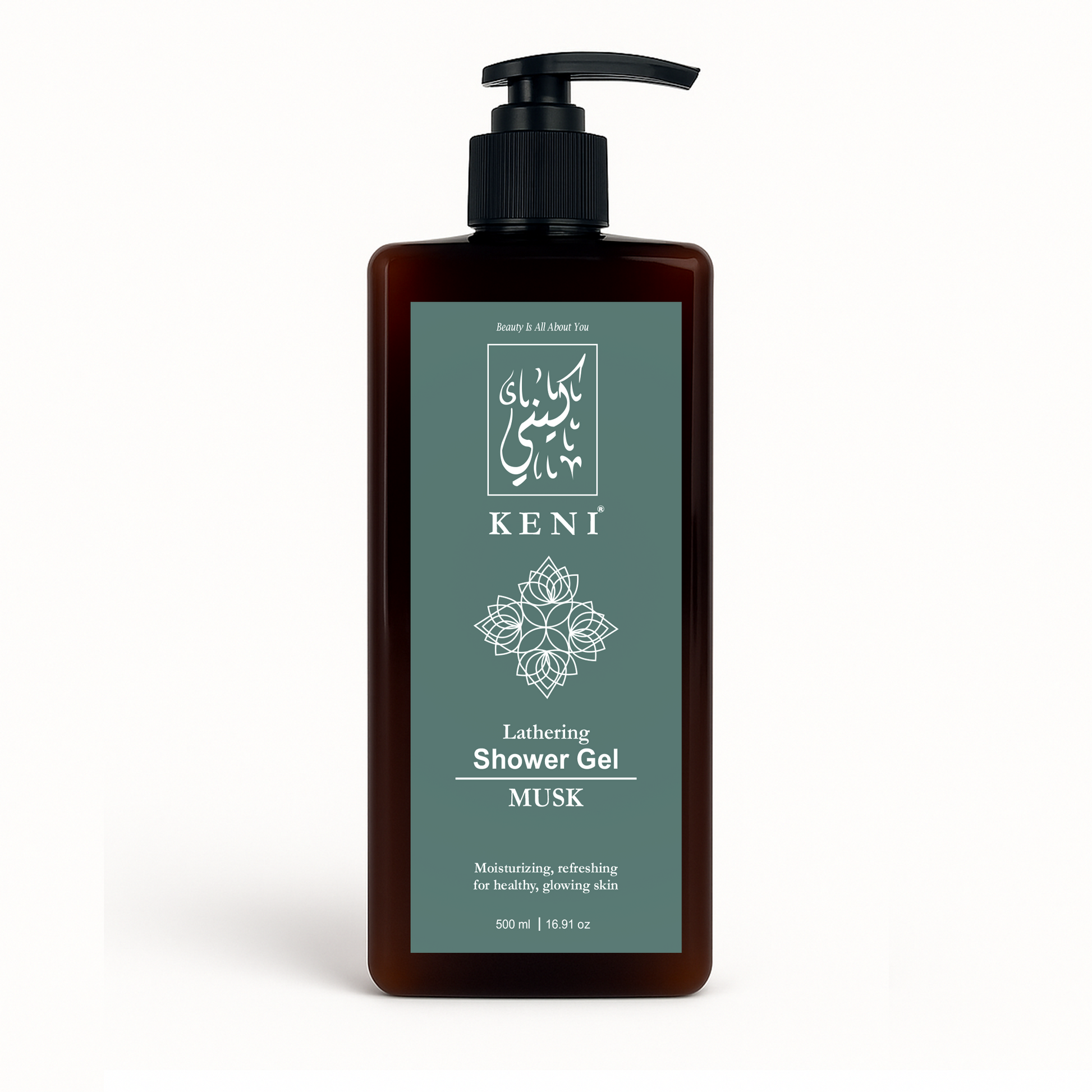Musk Shower Gel by KENI Cosmetics – soothing body wash with warm musk fragrance