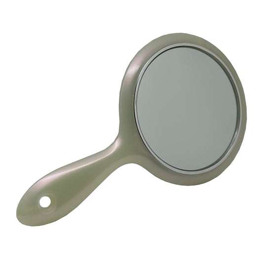 Keni Cosmetics White Mirror with 1X/2X Magnification – compact dual-sided mirror for precise makeup and skincare in Lebanon