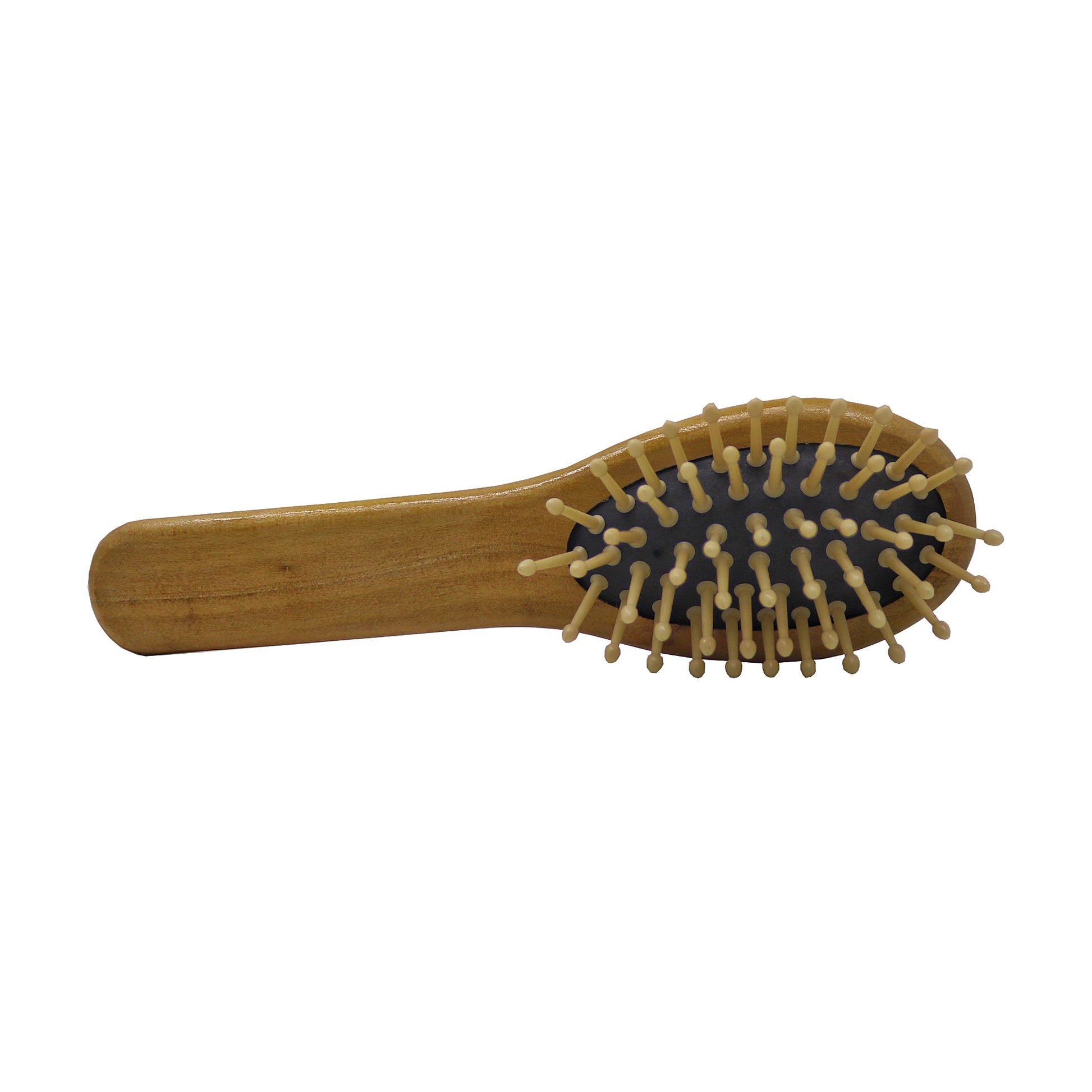 Keni Cosmetics Wooden Pneumatic Hairbrush – air-cushioned wooden hairbrush for gentle detangling and comfortable scalp massage in Lebanon