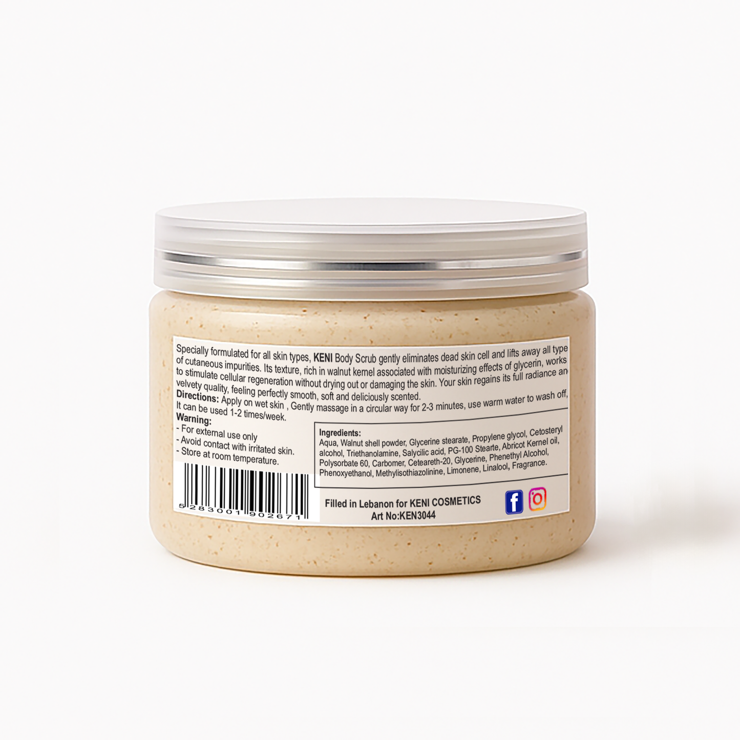 Body Scrub Apricot