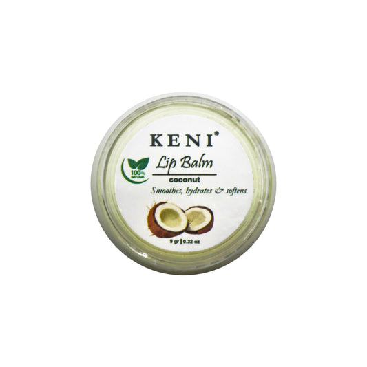 Keni Cosmetics Coconut Lip Balm – moisturizing lip care with a tropical coconut scent to soften and protect lips in Lebanon