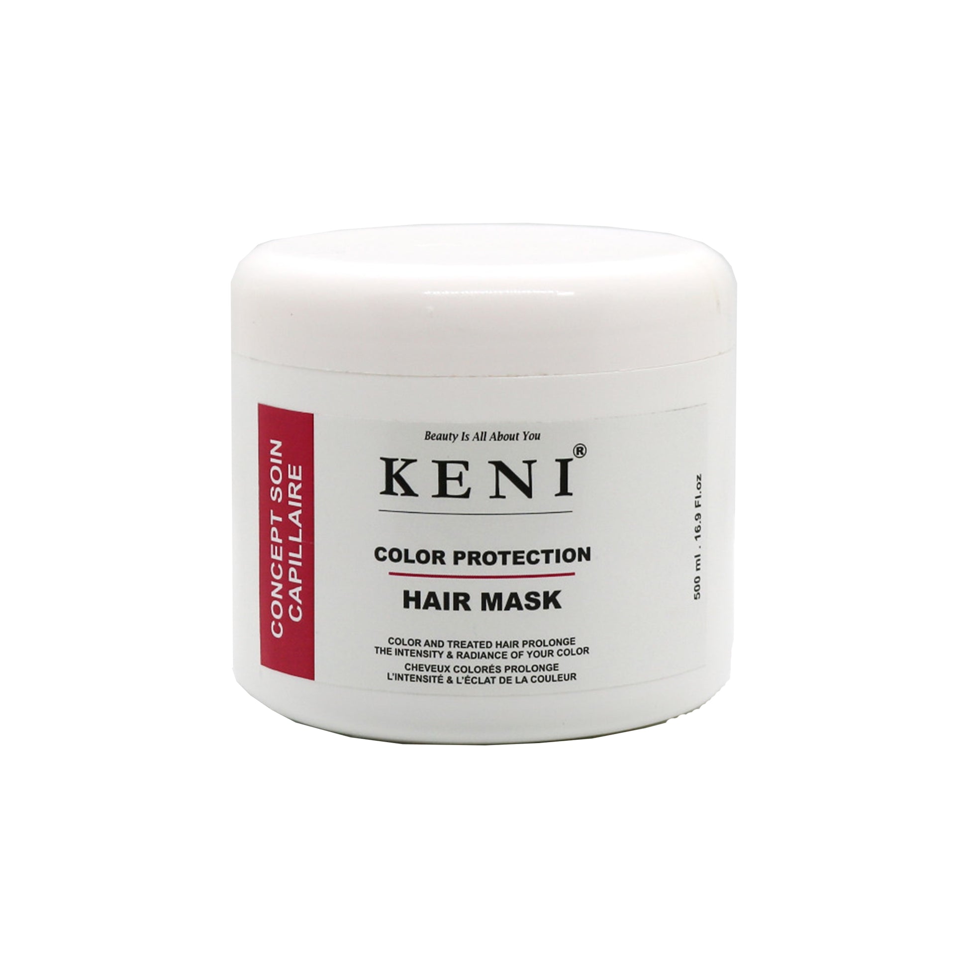 Keni Cosmetics Color Protection Hair Mask – nourishing treatment to maintain vibrant hair color while repairing and hydrating in Lebanon