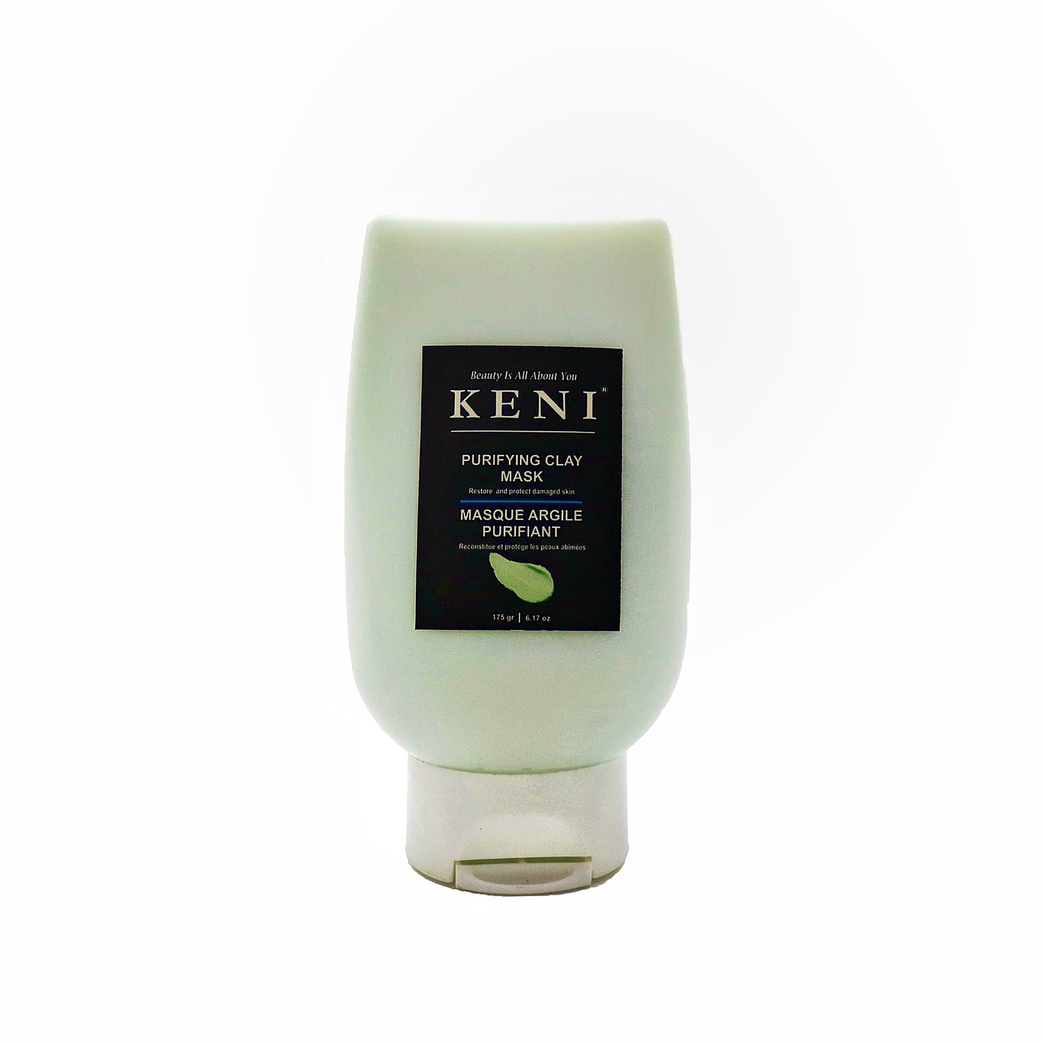Keni Cosmetics Purifying Clay Mask – detoxifying facial mask that removes impurities and excess oil for clear, glowing skin in Lebanon