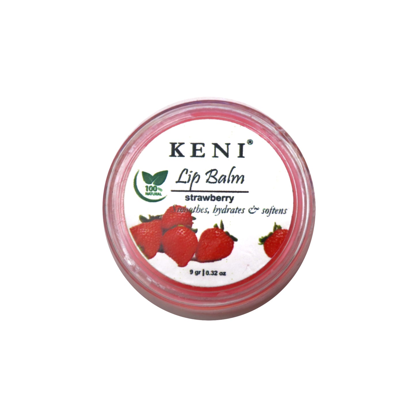 Keni Cosmetics Strawberry Lip Balm – hydrating lip balm with sweet strawberry fragrance to keep lips soft and nourished in Lebanon