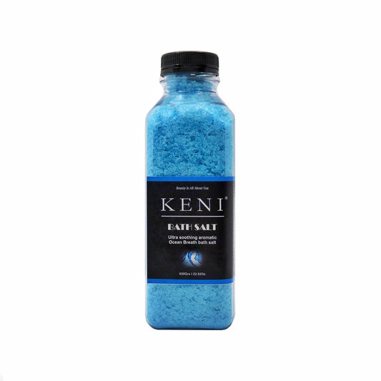 Keni Cosmetics Bath Salts – relaxing and aromatic salts designed to soothe muscles and enhance your bathing experience in Lebanon
