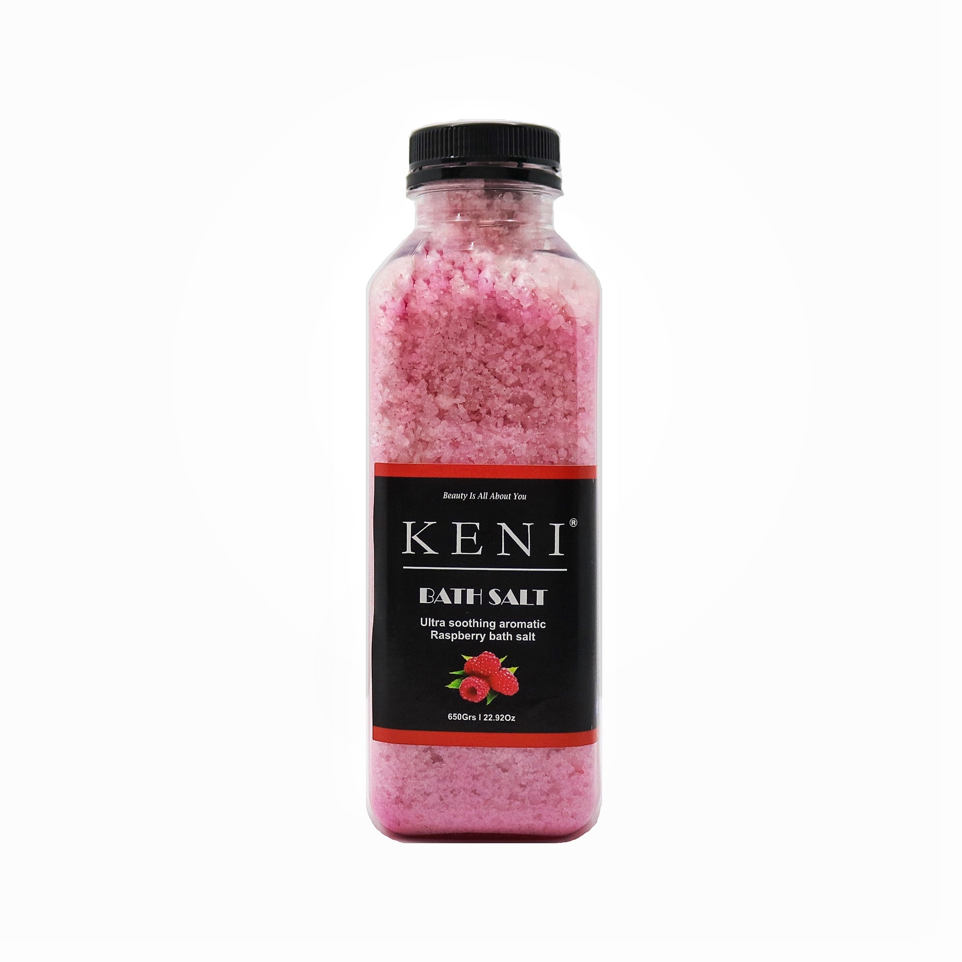 Keni Cosmetics Bath Salts – relaxing and aromatic salts designed to soothe muscles and enhance your bathing experience in Lebanon